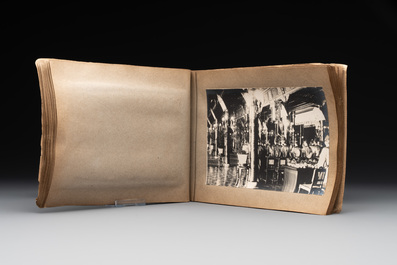A photo album 'F&ecirc;te du quarantenaire de S. M. KHAI-DINH empereur d'Annam', Vietnam, dated Oct. 1924