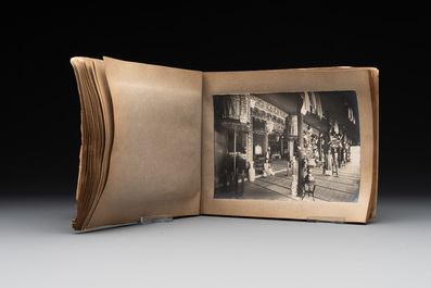 A photo album 'F&ecirc;te du quarantenaire de S. M. KHAI-DINH empereur d'Annam', Vietnam, dated Oct. 1924