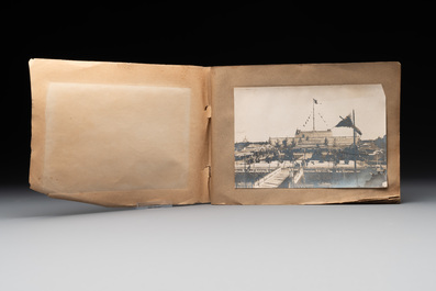 A photo album 'F&ecirc;te du quarantenaire de S. M. KHAI-DINH empereur d'Annam', Vietnam, dated Oct. 1924
