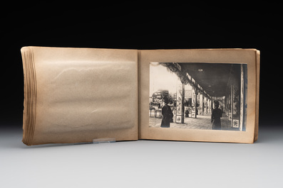 A photo album 'F&ecirc;te du quarantenaire de S. M. KHAI-DINH empereur d'Annam', Vietnam, dated Oct. 1924