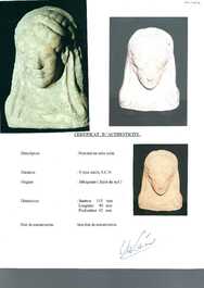 A fine collection of terracotta busts and two sculptures of the goddess Venus, Italy, 6th C. B.C./2nd C.