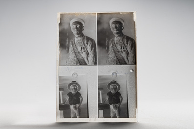 A collection of 83 wet-collodion portrait negatives on glass, China, 19th C.