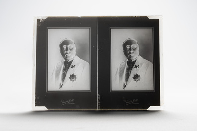 A collection of 83 wet-collodion portrait negatives on glass, China, 19th C.