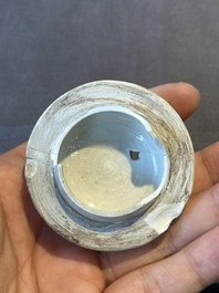 A Chinese wucai covered ewer and a rosewater sprinkler for the Islamic market, Kangxi