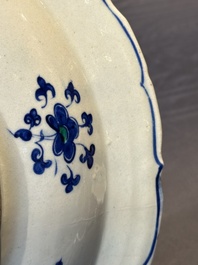 A polychrome Iznik 'grape' dish, Turkey, ca. 1570