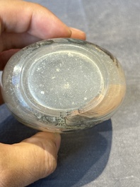Eight Chinese inside-painted glass snuff bottles, signed Tang Zichuan 湯子川 and Ye Zhongzhi 葉仲芝, 20th C.