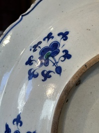 A polychrome Iznik 'grape' dish, Turkey, ca. 1570