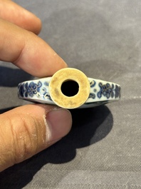 A Chinese famille rose 'Sanxing' snuff bottle, Qianlong mark and of the period