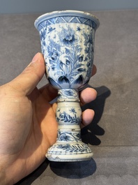 A varied collection of Chinese porcelain, Kangxi and later