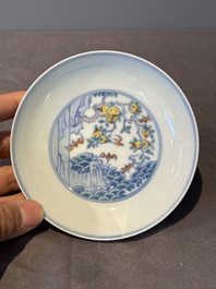 A varied collection of Chinese porcelain, Kangxi and later