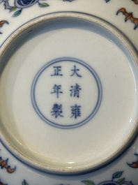 A varied collection of Chinese porcelain, Kangxi and later