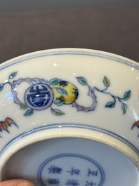 A varied collection of Chinese porcelain, Kangxi and later