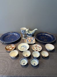 A varied collection of Chinese porcelain, Kangxi and later
