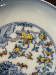A varied collection of Chinese porcelain, Kangxi and later