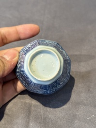 A varied collection of Chinese porcelain, Kangxi and later