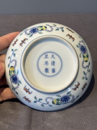 A varied collection of Chinese porcelain, Kangxi and later