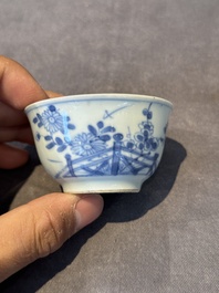 A varied collection of Chinese porcelain, Kangxi and later