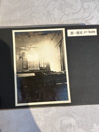 A photo album 'Ruin of the Shanghai National Labor University', dated February 1932