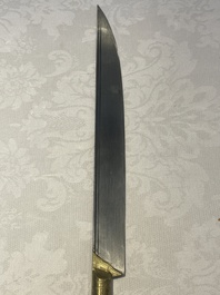 A varied collection of two daggers, two swords and forearm protection, India and Turkey, 19th C.