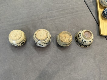 A varied collection of Chinese and Vietnamese blue and white wares, 14th C. and later