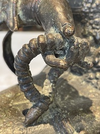 An Indonesian bronze sculpture of Bodhisattva, Majapahit, East Java, 14th C.