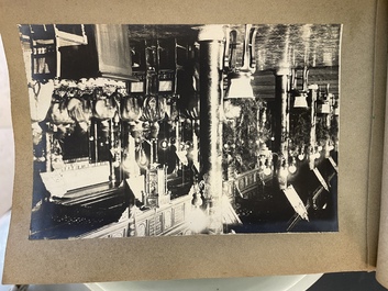 A photo album 'F&ecirc;te du quarantenaire de S. M. KHAI-DINH empereur d'Annam', Vietnam, dated Oct. 1924