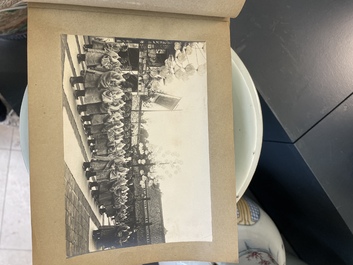 A photo album 'F&ecirc;te du quarantenaire de S. M. KHAI-DINH empereur d'Annam', Vietnam, dated Oct. 1924