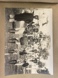 A photo album 'F&ecirc;te du quarantenaire de S. M. KHAI-DINH empereur d'Annam', Vietnam, dated Oct. 1924