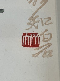 A box with two albums containing 200 woodblocks, 48 of which after Qi Baishi and 38 after Zhang Daqian, Rong Bao Zhai studio, Beijing, 1955