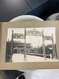 A photo album 'F&ecirc;te du quarantenaire de S. M. KHAI-DINH empereur d'Annam', Vietnam, dated Oct. 1924