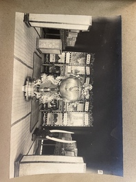 A photo album 'F&ecirc;te du quarantenaire de S. M. KHAI-DINH empereur d'Annam', Vietnam, dated Oct. 1924