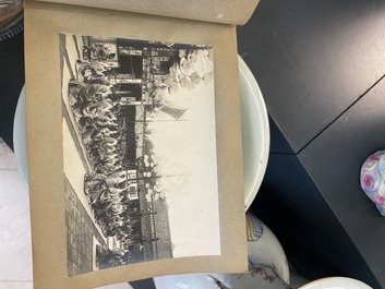 A photo album 'F&ecirc;te du quarantenaire de S. M. KHAI-DINH empereur d'Annam', Vietnam, dated Oct. 1924
