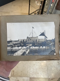 A photo album 'F&ecirc;te du quarantenaire de S. M. KHAI-DINH empereur d'Annam', Vietnam, dated Oct. 1924