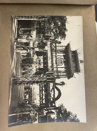 A photo album 'F&ecirc;te du quarantenaire de S. M. KHAI-DINH empereur d'Annam', Vietnam, dated Oct. 1924