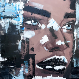 SH&rsquo;92 (Steffi Harinck): 'Whisper of Wind', acryl on canvas