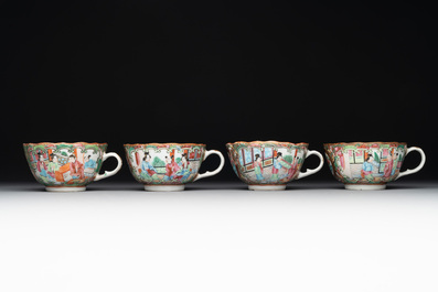 38 Chinese Canton famille rose wares, 19th C.