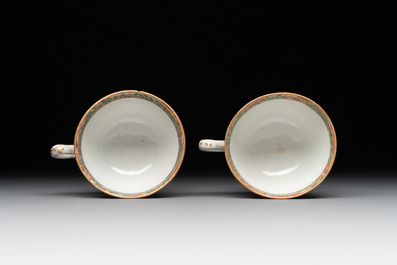 38 Chinese Canton famille rose wares, 19th C.