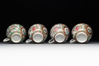 38 Chinese Canton famille rose wares, 19th C.