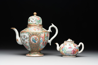 38 Chinese Canton famille rose wares, 19th C.