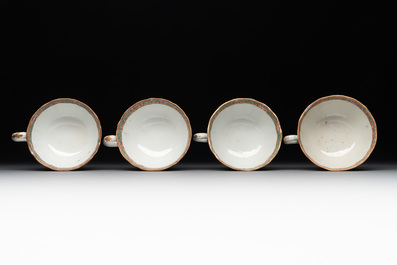 38 Chinese Canton famille rose wares, 19th C.
