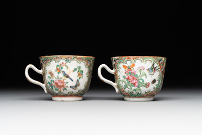 38 Chinese Canton famille rose wares, 19th C.