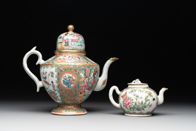 38 Chinese Canton famille rose wares, 19th C.