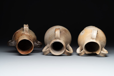 A study collection of German stoneware, 16/17th C.