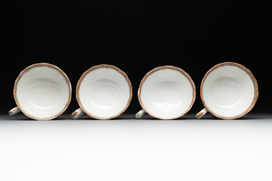 38 Chinese Canton famille rose wares, 19th C.