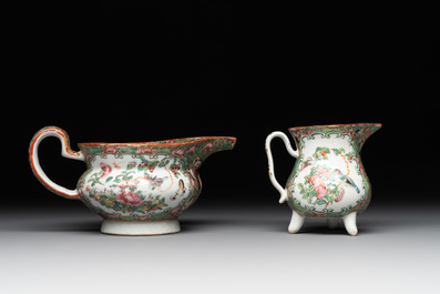 38 Chinese Canton famille rose wares, 19th C.
