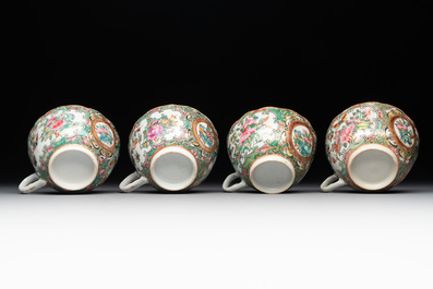 38 Chinese Canton famille rose wares, 19th C.