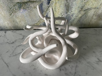 Inge Demoen: 'Points of interest', sculptuur in porselein