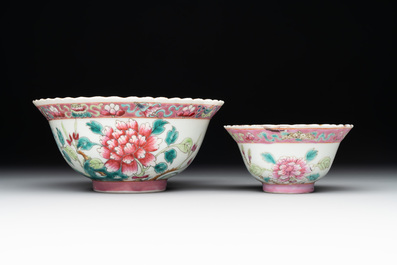 A collection of 16 Chinese famille rose wares for the Straits or Peranakan market, 19th C.