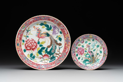 A collection of 16 Chinese famille rose wares for the Straits or Peranakan market, 19th C.
