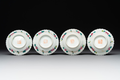 A collection of 16 Chinese famille rose wares for the Straits or Peranakan market, 19th C.